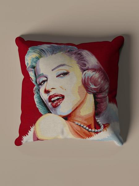 Gobelin Panel Marilyn Monroe ca. 47x47 cm